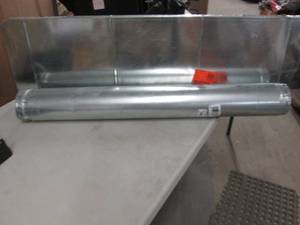 lot 182 image: Pipe Section, Rectangular Tin...