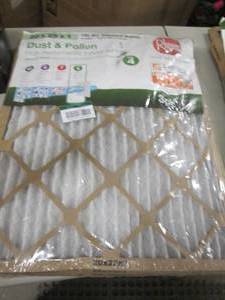 lot 212 image: 3- 20x25x1 Dust & Pollen Indoor Air...