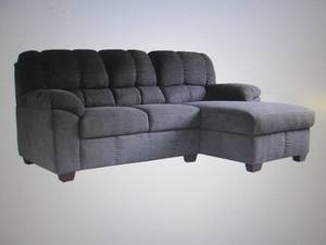lot 243 image: alcove Harper Sectional - Granite o...