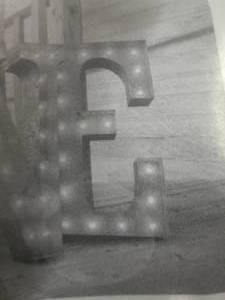 lot 286 image: E Marquee Light 24 inch open box...