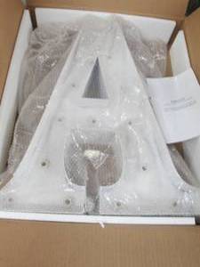 lot 298 image: A Marquee Light 24 inch open box...