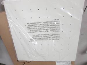 lot 310 image: 16 inch Square Peg Board...