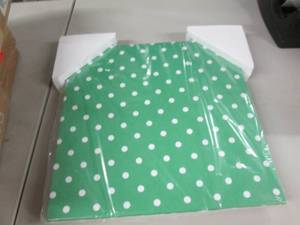 lot 316 image: 16 Inch Polka Dot Style Tile...