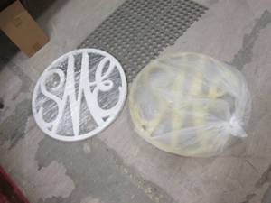 lot 325 image: Monogram Lettering...