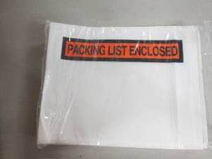lot 345 image: 10 pks Packing List Bags...