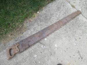 lot 453 image: Vintage Hand Saw (46 Blade)...