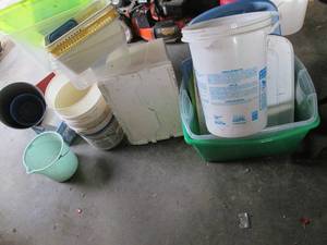 lot 464 image: Huge Lot of Totes Some With Lids...