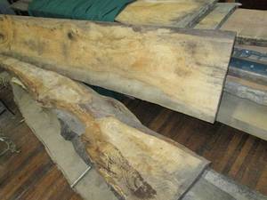lot 7 image: (2) Wood Pieces 1  105 X 18, 1 ...