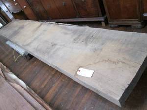 lot 14 image: (2) Large Wood Pieces 189 X 10, &...