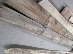 lot 27 image: (2) Old Pieces of Barn Wood 149 X ...