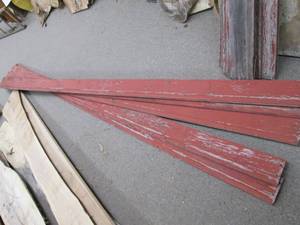 lot 30 image: (5) Wood Pieces 141 X  5.5...