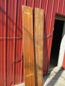 lot 66 image: (2) Gymnasium  Seat  Boards 88.5X11...