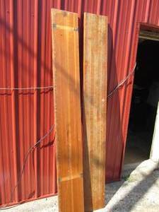 lot 67 image: (2) Gymnasium  Seat  Boards 88.5X11...