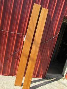 lot 93 image: (2) Gymnasium  Seat  Boards 90.5X7...