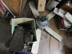 lot 109 image: Ceiling Mount Fan (Model# 820AL-G)...