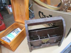 lot 120 image: (2) Vintage Shoe Polishing Cases O...