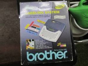 lot 136 image: Brother P-Touch Electronic Labeling...