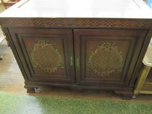 lot 147 image: (2) Pc. Entertainment Center (Top ...