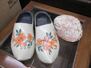 lot 148 image: Vintage Clogs (Betty) & Large Albal...