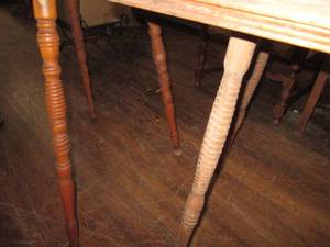 lot 179 image: 2 Vintage Tables With Contents See...