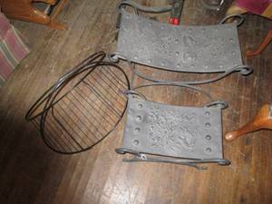 lot 180 image: (3) Fireplace Wood Log Stacking Sta...