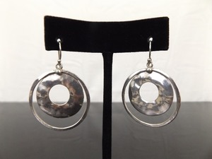 lot 99 image: .925 Sterling Silver SILPADA Dangle Hook Earrings