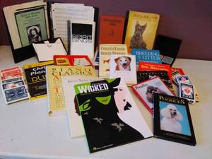 lot 57 image: Collection of Books, Music, & Games