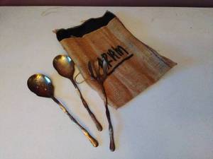 lot 58 image: Three Michael Aram Serving Pieces