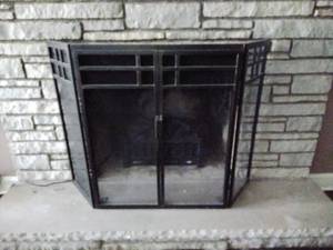 lot 66 image: Black Fireplace Grate