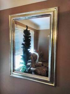lot 68 image: Two Framed Wall Mirrors