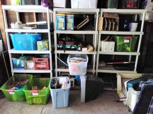 lot 72 image: Contents of Garage Storage
