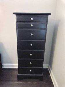 lot 11 image: Black Lingerie Chest