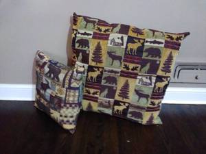 lot 25 image: Stuffed Bear with Two Pillows