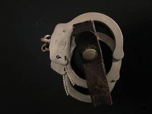 lot 3 image: Pair of Handcuffs