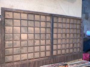 lot 30 image: Vintage Typewriter Drawer 16 12 x 32 12