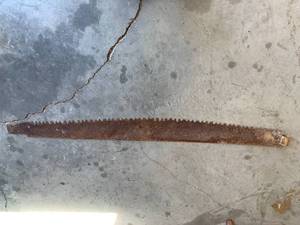lot 41 image: Saw Blade - 2 handle - 65