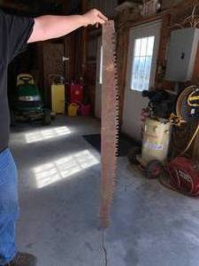 lot 42 image: Saw Blade - 2 handle - 66