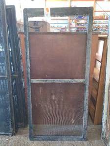 lot 84 image: Vintage Window Screen 30 x 65 12