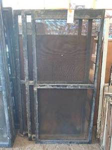 lot 87 image: 3 Vintage Window Screen 29 34 x 65