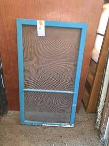 lot 88 image: Vintage Window Screen 24 14 x 44