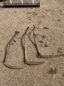 lot 144 image: 3 Vintage Hand Sickles