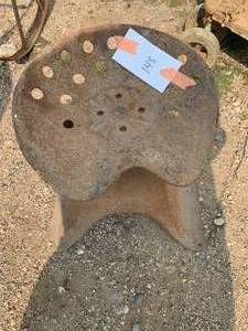 lot 148 image: Vintage Tractor Seat