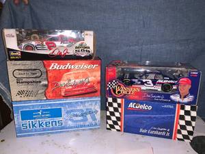 lot 54 image: 5 - Dale Earnhardt Jr. 124th Cars - Never Outside of Box