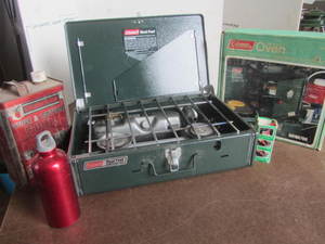 lot 68 image: Coleman Stove, Oven, Fuel