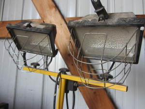 lot 84 image: Halogen Light Stand