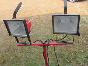 lot 91 image: Halogen Light Stand