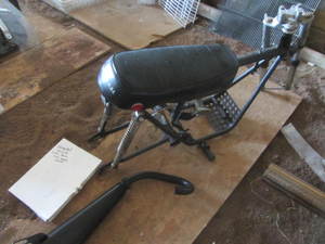 lot 112 image: Parts For A Chaparral Motorcycle