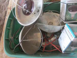 lot 128 image: Heat Lamps