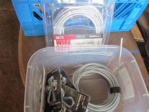 lot 130 image: Wire Rope, Clips