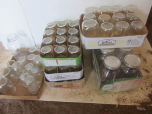 lot 163 image: Canning Jars